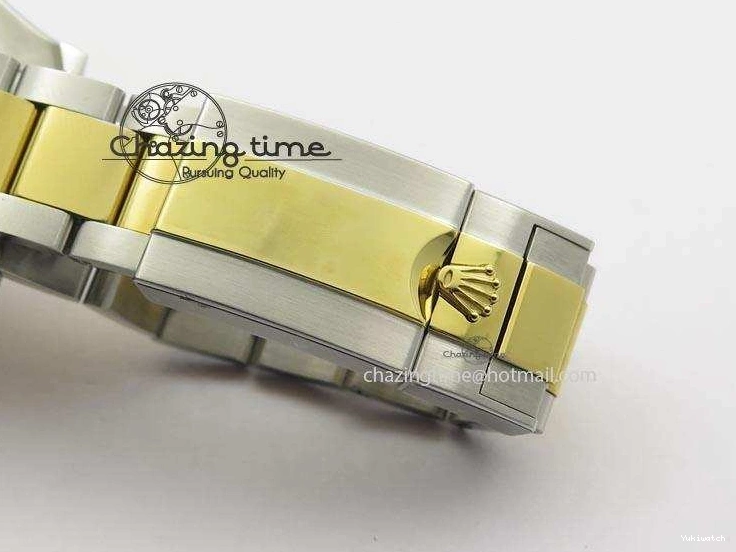 Yacht-Master Edition 116622 SS Bracelet YG Blue Best Dial JF A2836 On 0115